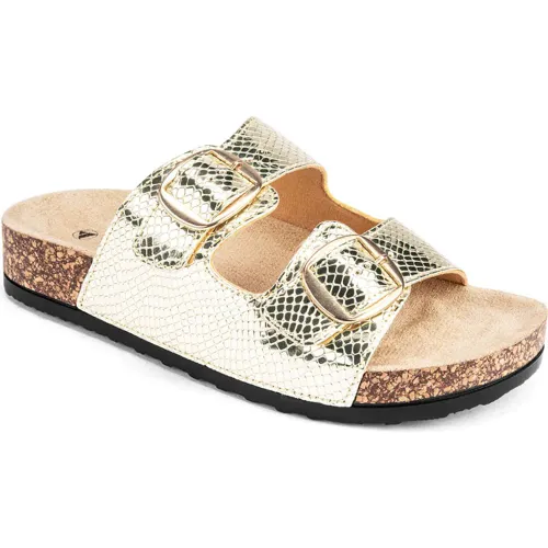 VIA UNO  de Mujer modelo Sandalia Cuña Mujer Lc055653 textiles mujer 2025042214380862744 Textil Pvc