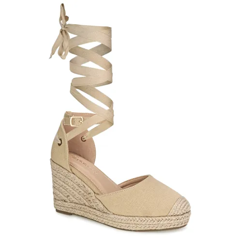 Platanitos Beige de Mujer modelo Alpargata Dama A Jolette beiges sintéticos mujer 2025042313121229712 Sintético Sintético