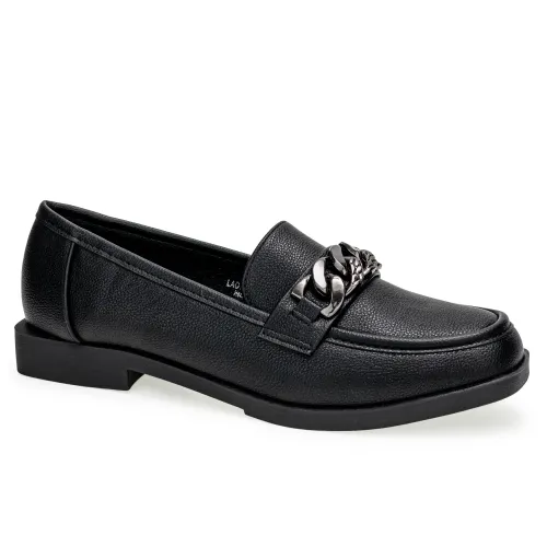 Platanitos Negro de Mujer modelo Mocasin Dama M Alice negros sintéticos mujer 2025042313121229784 Sintético Sintético