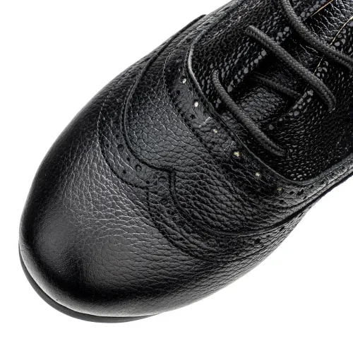 PAR&SS Zapato Oxford De Cuero Mujer Ka25q1-Candy