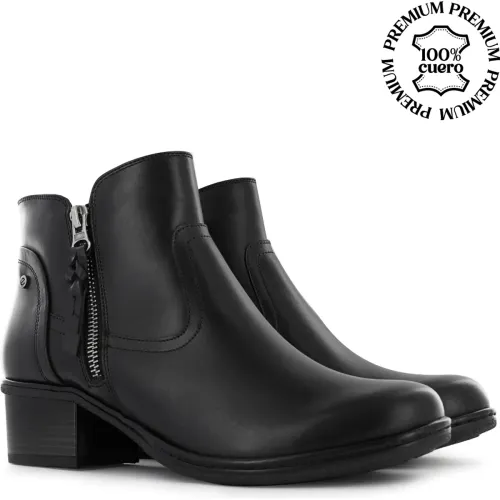 Ecco Negro de Mujer modelo Botines Casual Mujer Denisse03 negros  mujer 2025042921533526237 Cuero Cuero