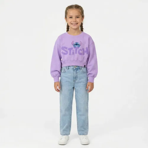 Polera Stitch Niña Stitch Lls-034 | Platanitos