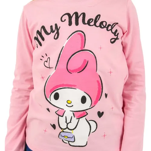 My Melody Polo Manga Larga Niña My Melody Mld-003
