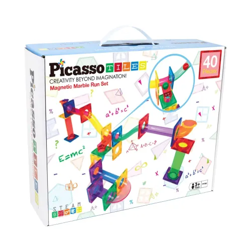 PICASSO TILES  modelo Bloques Magnéticos Pista De Canicas De 40 Piezas 2025050219334412044  