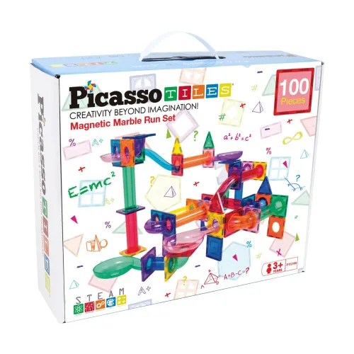 PICASSO TILES  modelo Bloques Magnéticos Pista De Canicas De 100 Piezas 2025050219334412050  