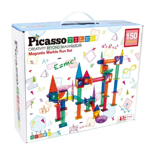 PICASSO TILES  modelo Bloques Magnéticos Pista De Canicas De 150 Piezas 2025050219334412053  