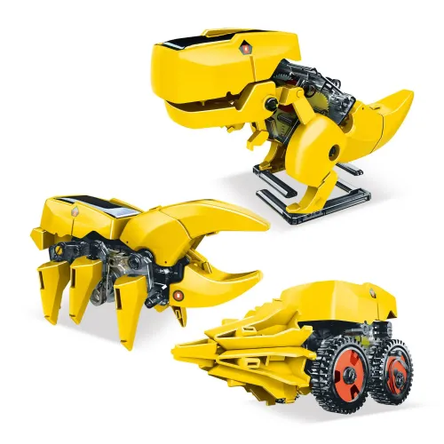 PICASSO TILES Juguete Educativo 3 En 1 Robot De Dinosaurio Con Energia  Solar