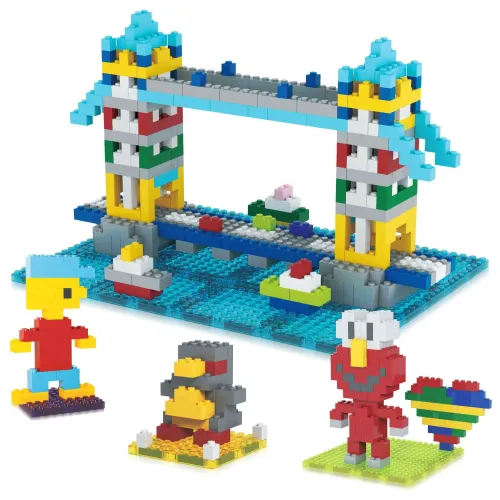 PICASSO TILES Juego De 500 Bloques De Construcción Y 12 Bloques Magnéticos