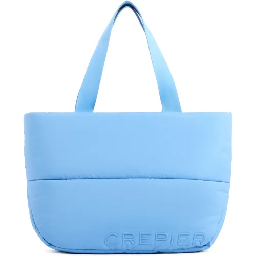 CREPIER Azul de Mujer modelo Tote Almendra Grande mujer 2025050514521100605