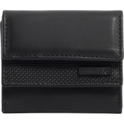 Monedero Crepier Hombre Lombardi Chico color negro | Platanitos