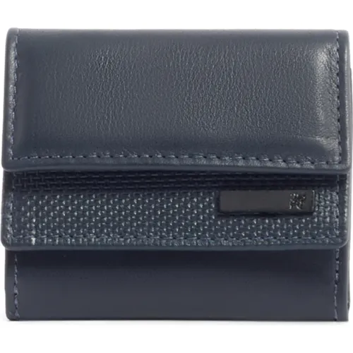 Monedero Crepier Hombre Lombardi Chico color azul | Platanitos