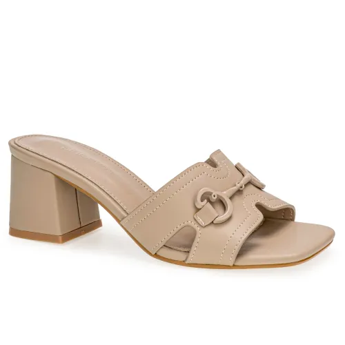 Platanitos Beige de Mujer modelo Sandalia Dama S Silvie pieles sintéticos mujer 2025051213375166061 Sintético Sintético