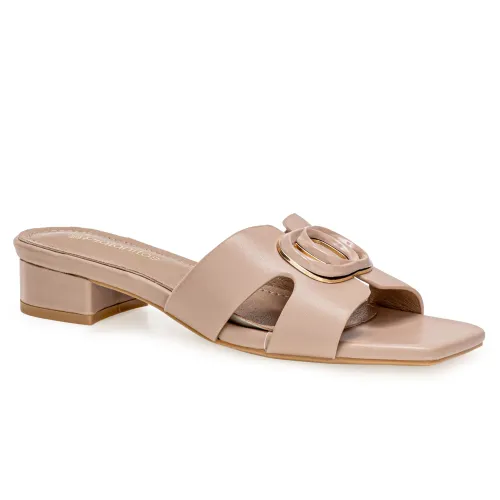 Platanitos Beige de Mujer modelo Sandalia Dama S Eldia pieles sintéticos mujer 2025051213375166115 Sintético Sintético