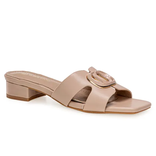 Platanitos Beige de Mujer modelo Sandalia Dama S Eldia pieles sintéticos mujer 2025051213375166115 Sintético Sintético