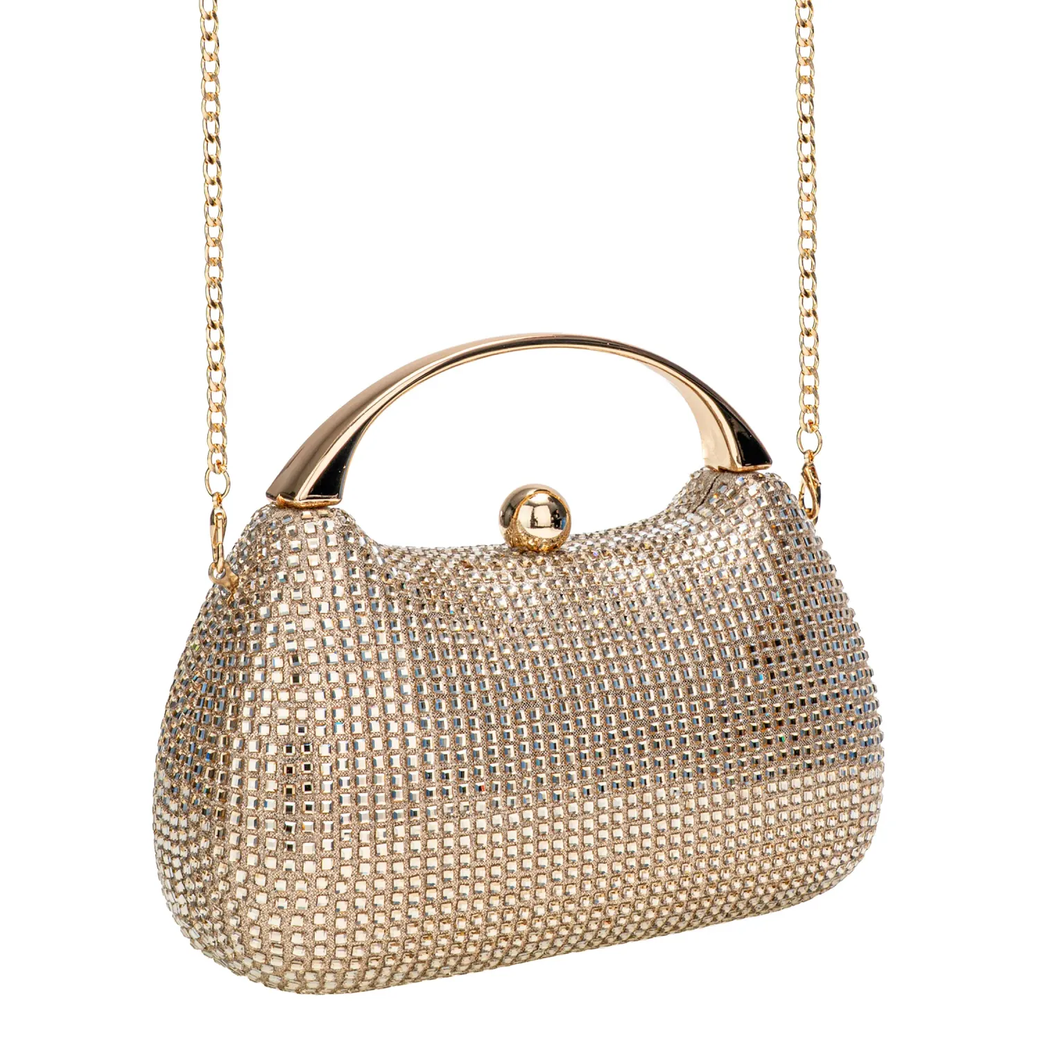 Cartera Limoni De Fiesta Jewel 16 color dorado | Platanitos