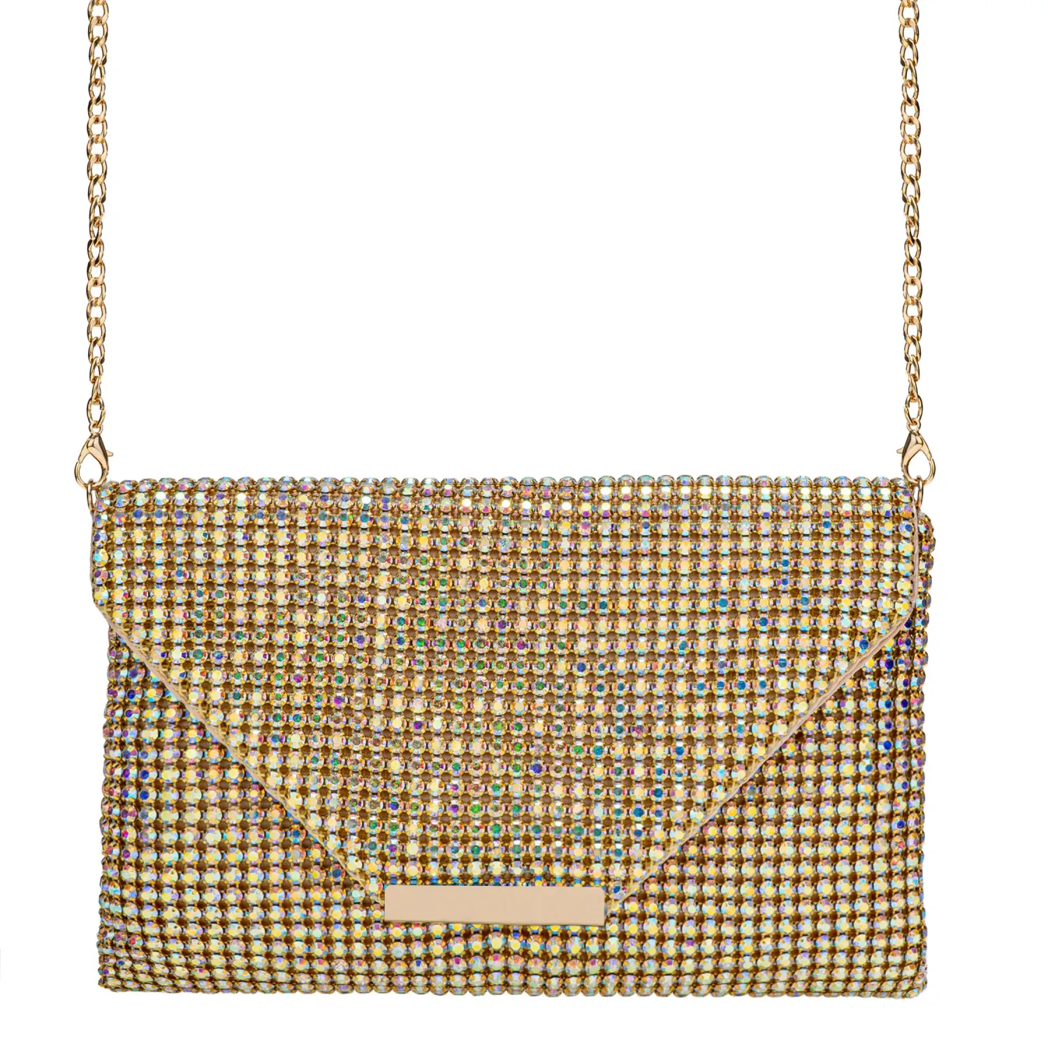 Cartera Limoni De Fiesta Jewel 15 color dorado | Platanitos