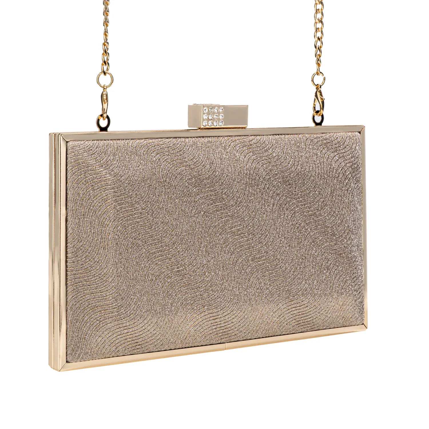 Cartera Limoni De Fiesta B11b color dorado | Platanitos