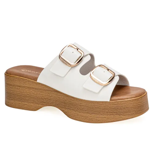 Platanitos Blanco de Mujer modelo Sandalia Dama S Vicca blancos sintéticos mujer 2025051322292545445 Sintético Sintético