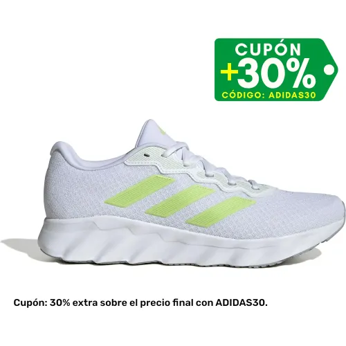 Hombre Mujer adidas Blanco Zapatillas De Running Unisex Adidas Switch Move U