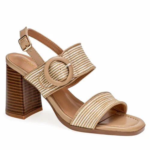 Platanitos Beige de Mujer modelo Sandalia Dama Sv Princes beiges sintéticos mujer 2025051417325244907 Sintético Sintético