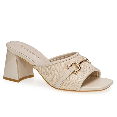 Platanitos Beige de Mujer modelo Sandalia Dama Sv Donna beiges sintéticos mujer 2025051513263487103 Sintético Sintético