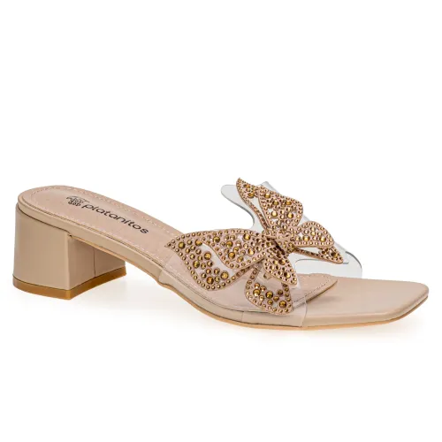 Platanitos Beige de Mujer modelo Sandalia Dama Sv Lavdi pieles sintéticos mujer 2025051517141117193 Sintético Sintético