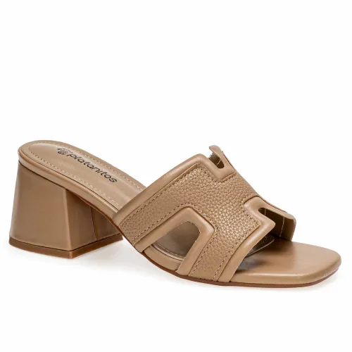 Platanitos Beige de Mujer modelo Sandalia Dama Sv Milana pieles sintéticos mujer 2025051517141117337 Sintético Sintético