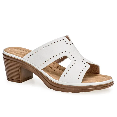 Platanitos Blanco de Mujer modelo Sandalia Dama Sct Harpic blancos sintéticos mujer 2025051520223122511 Sintético Sintético