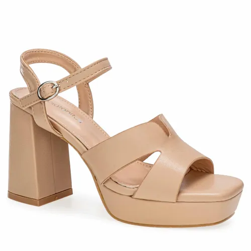 Platanitos Beige de Mujer modelo Sandalia Dama Svp Khryse pieles sintéticos mujer 2025051617285662194 Sintético Sintético
