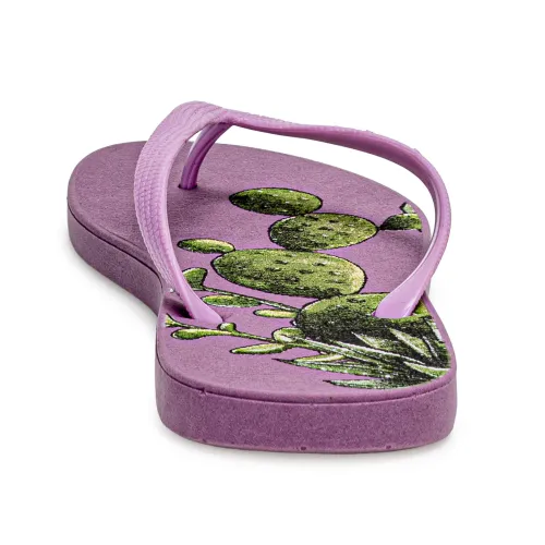 LATINA Sandalia Tijera Mujer Print Cactus