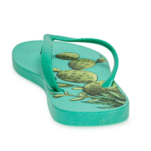 LATINA Sandalia Tijera Mujer Print Cactus