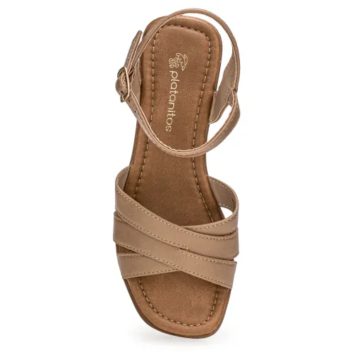 Platanitos Sandalia Dama Sw Cruz