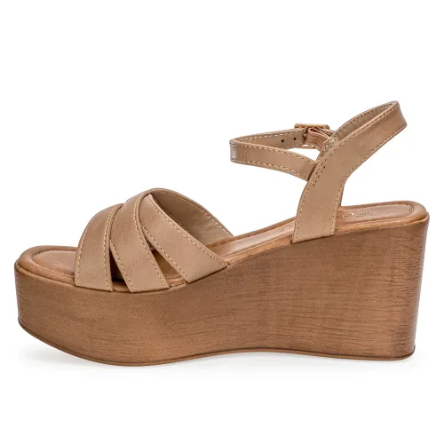 Platanitos Sandalia Dama Sw Cruz