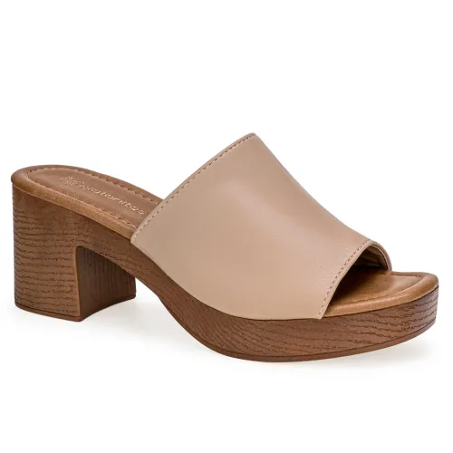 Platanitos Beige de Mujer modelo Sandalia Dama Sp Bonty pieles sintéticos mujer 2025051915003103536 Sintético Sintético