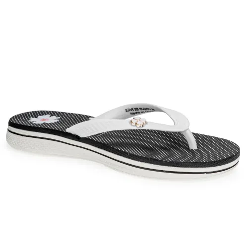 Platanitos Blanco de Mujer modelo Sandalia Dama Sb Sunqu blancos negros sintéticos mujer 2025052013475141882 Sintético Sintético