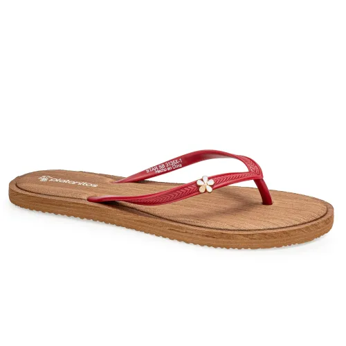 Platanitos Rojo de Mujer modelo Sandalia Dama Sb 3135x-1 rojos rojas roja sintéticos mujer 2025052013475141900 Sintético Sintético