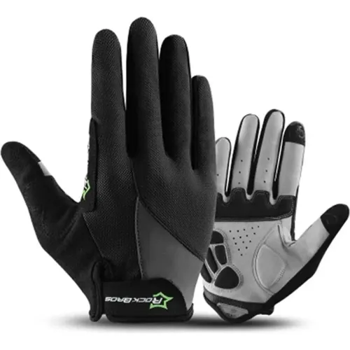 ROCKBROS Negro de Hombre / Mujer modelo Guantes Largos Para Ciclismo negros plomos hombre 2025052018191875747  