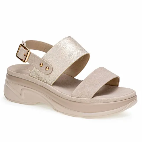 Platanitos Beige de Mujer modelo Sandalia Dama Sz Elisa sintéticos mujer 2025052121053285591 Sintético Sintético