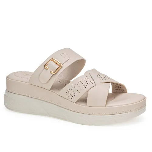 Platanitos Beige de Mujer modelo Sandalia Dama Sct Gaby beiges sintéticos mujer 2025052121053285663 Sintético Sintético