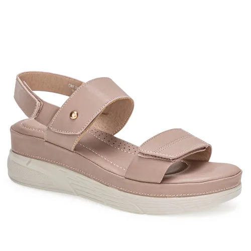 Platanitos Rosado de Mujer modelo Sandalia Dama Sct Lita rosados sintéticos mujer 2025052121053285681 Sintético Sintético