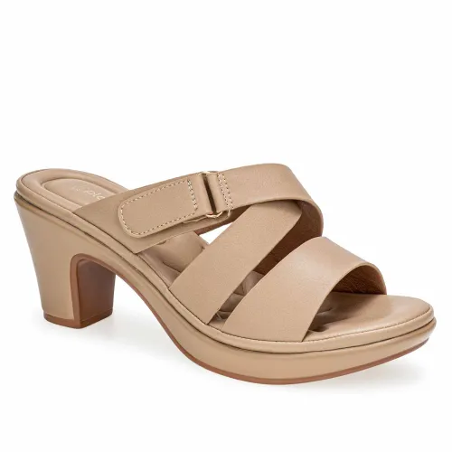 Platanitos Beige de Mujer modelo Sandalia Dama Sp Paulita beiges sintéticos mujer 2025052121053285879 Sintético Sintético