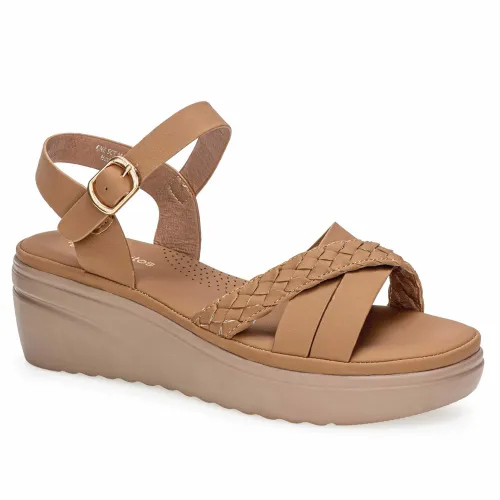 Platanitos Beige de Mujer modelo Sandalia Dama Sct Marita sintéticos mujer 2025052121053285951 Sintético Sintético