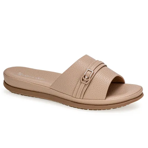 Platanitos Beige de Mujer modelo Sandalia Dama Sct Brunhil beiges sintéticos mujer 2025052215213521636 Sintético Sintético