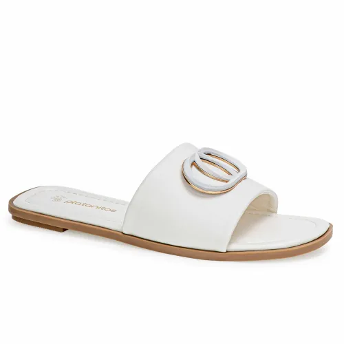 Platanitos Blanco de Mujer modelo Sandalia Dama Sf Ellia blancos sintéticos mujer 2025052222060972787 Sintético Sintético