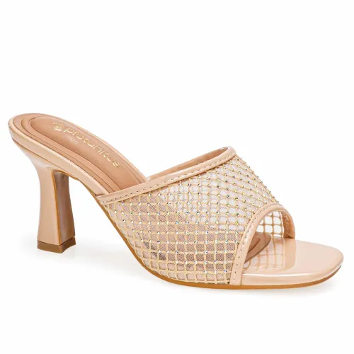 Platanitos Beige de Mujer modelo Sandalia Dama Sv Brielle pieles sintéticos mujer 2025052222060973093 Sintético Sintético