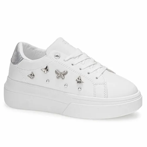 Just4u Blanco de Mujer modelo Zapatilla Dama Z Elena blancos sintéticos mujer 2025052313354772431 Sintético Sintético