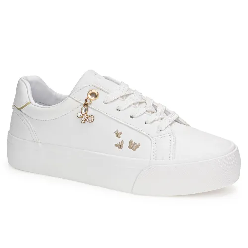 Just4u Blanco de Mujer modelo Zapatilla Dama Z Anna blancos sintéticos mujer 2025052313354772449 Sintético Sintético