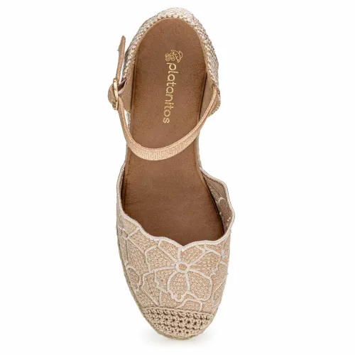 Platanitos Alpargata Dama A Milagros