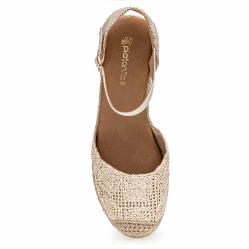 Platanitos Alpargata Dama A Miya