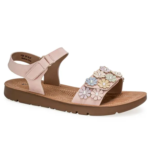 Platanitos Rosado de Niña modelo Sandalia Niña Sf Ale rosados sintéticos niña 2025052321222493885 Sintético Sintético